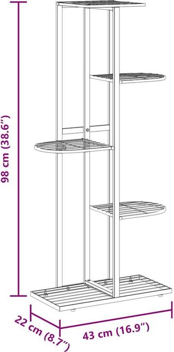 Image du produit vidaXL Blumenständer
