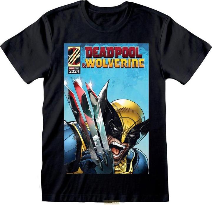 Actual product image Heroes Inc Deadpool T-Shirt Wolverine Reflection Grösse L (L)