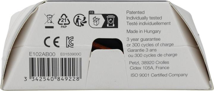 Actual product image Petzl SWIFT LT E102AB00 bk (380 lm)
