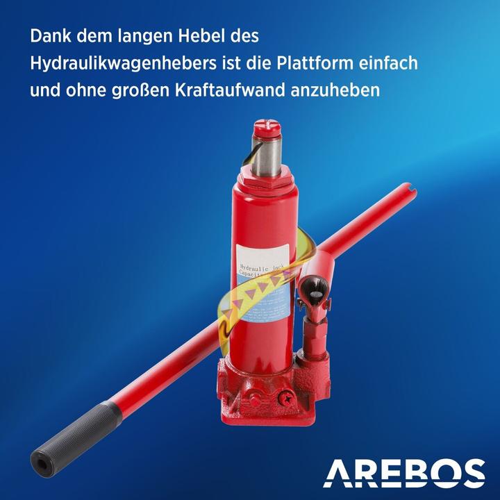 Image du produit Arebos Rampe pour voitures