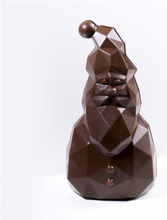 Actual product image Martellato Chocolate Mould Father Christmas with Jute Bag (copy)