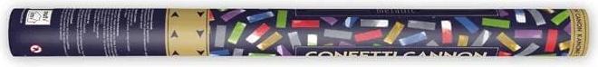 Actual product image Partydeco Confetti cannon, mix, 60cm (1 pkt / 1 pc.) (1 Piece)