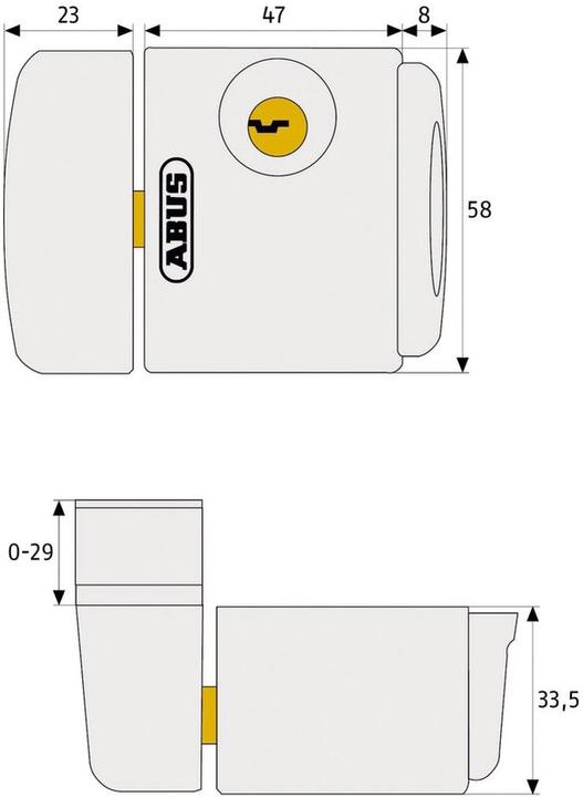 Produktbild Abus Fenstersicherung