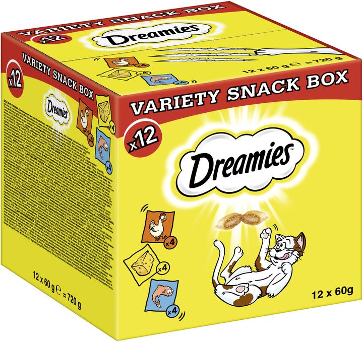 Dreamies Varietätenbox (Senior, 12 Stk., 720 g)