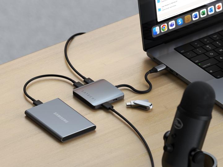 Image du produit Satechi ST-H4CPDM (USB-C, 4 Ports)