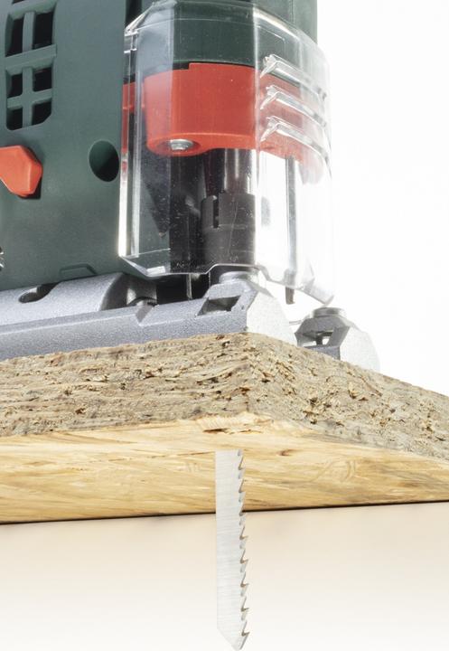 Produktbild wolfcraft 2 Stichsägeblätter HCS L=100mm T-Schaft