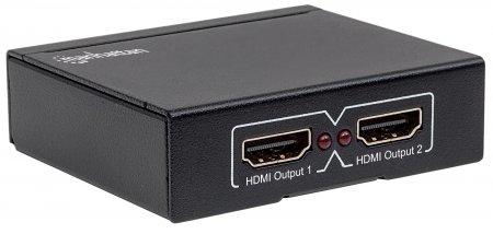 Actual product image Manhattan 207454 Videosplitter HDMI 2x HDMI