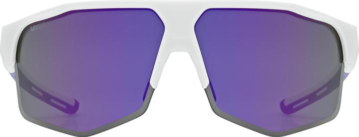 Produktbild Uvex Sports axos set (white matt (purple), Clear, Mirror Purple)