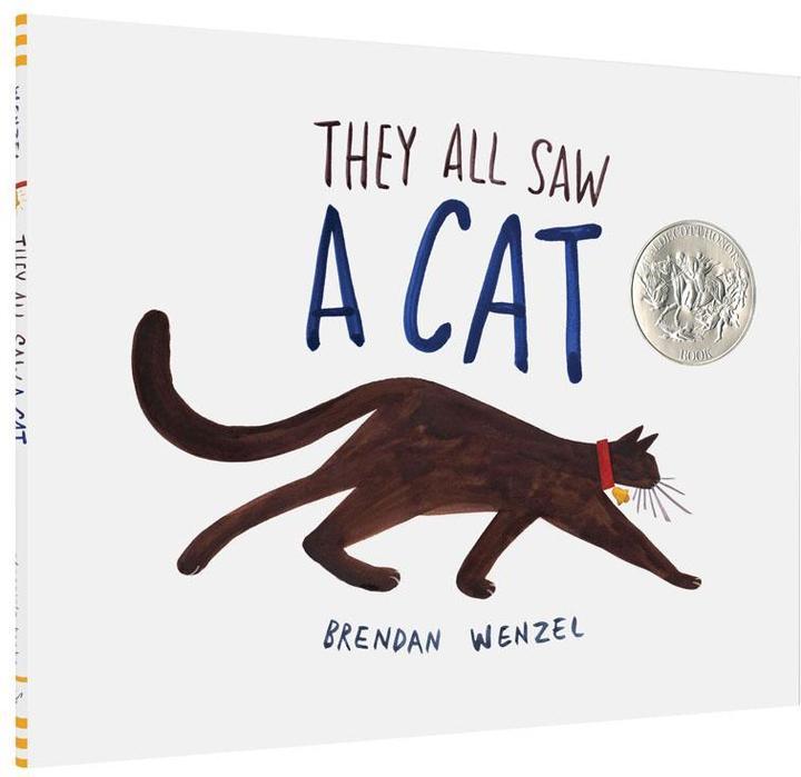 Produktbild Abrams & Chronicle They All Saw a Cat (Englisch, Brendan, Wenzel, 2016)