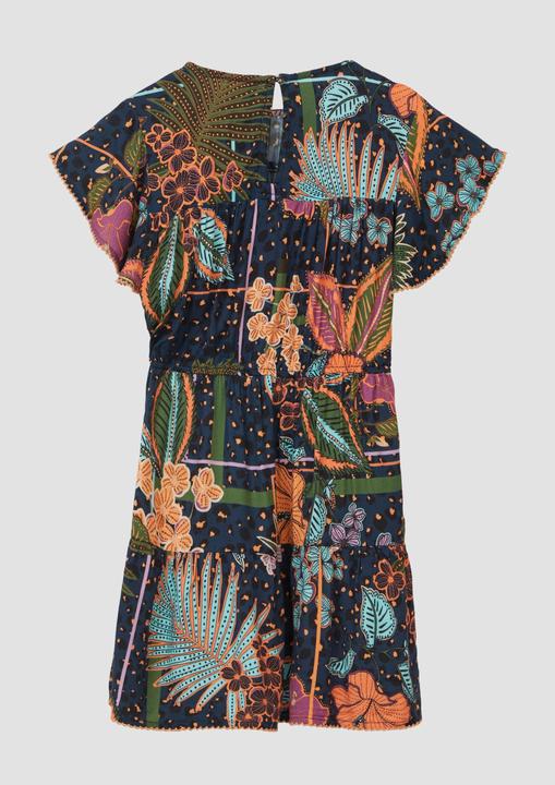 Immagine prodotto S.Oliver Kleid Gemustertes Kleid aus satinierter Viskose (128)