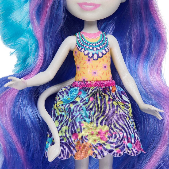 Actual product image Enchantimals Zebra Deluxe Doll