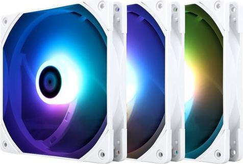 Actual product image Thermalright Fan TL-C14W-S ARGB 140mm white 3erPACK (140 mm, 3x)