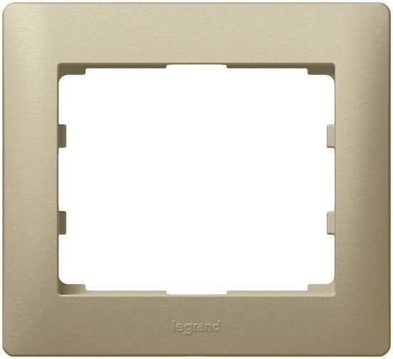 Actual product image Legrand Galea frame 1gang 771401 titanium