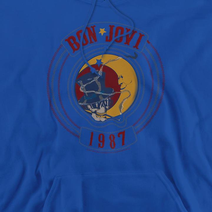 Produktbild Bon Jovi 1987 Kapuzenpullover (M)