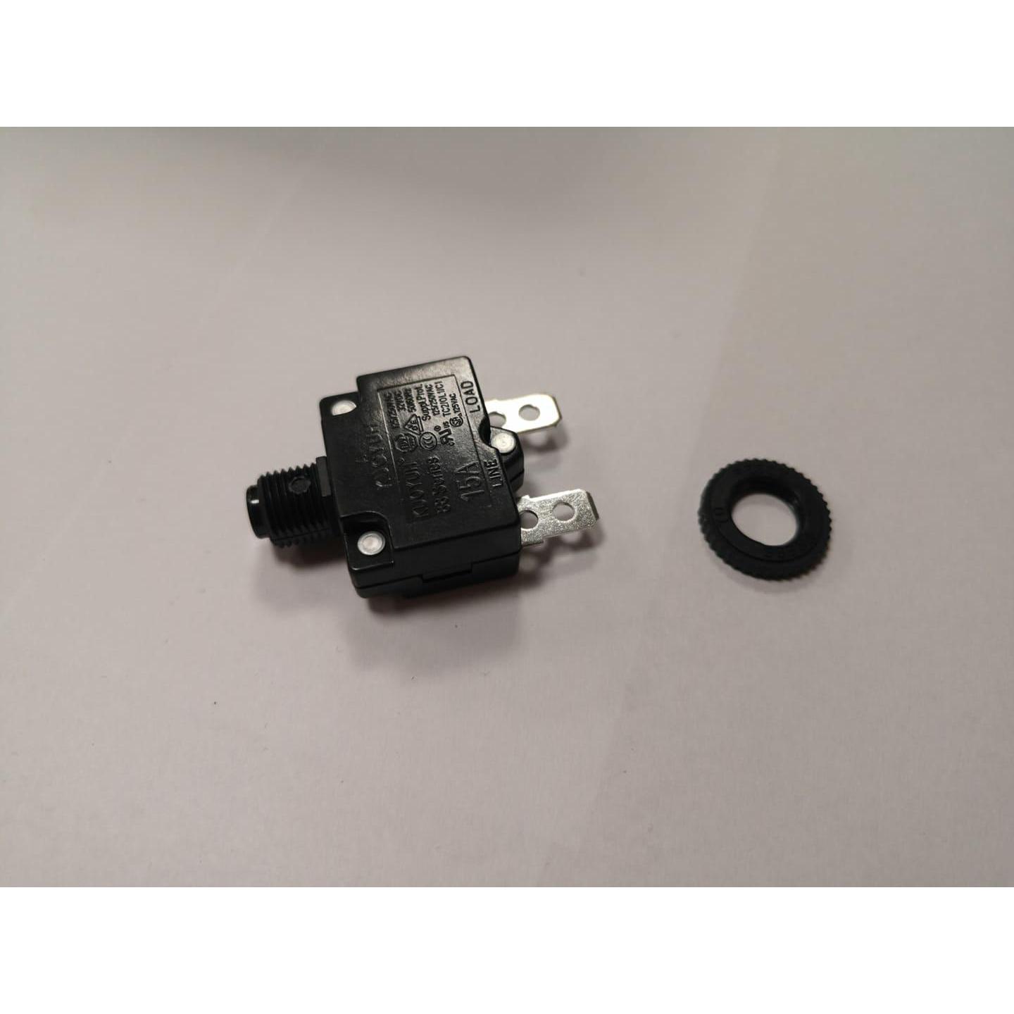Thumbnail - Tru Components Ãoeberstrom-Schutzschalter, Taster + Schalter