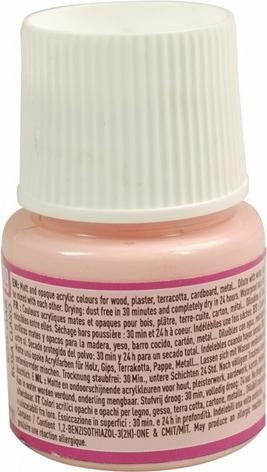 Produktbild Pebeo Deco Matte Acrylfarben (hellrosa, 45 ml)