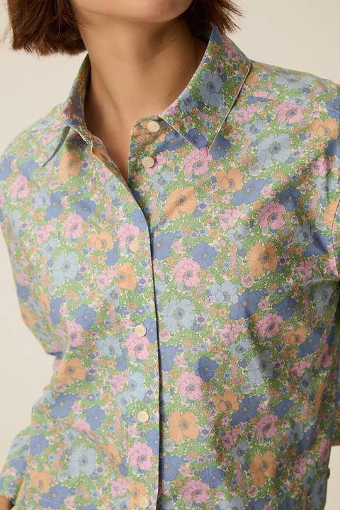 Immagine prodotto Des Petits Hauts Kurzes Hemd aus Liberty®-Stoff (L)