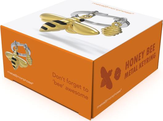 Actual product image Metalmorphose Key fob bee