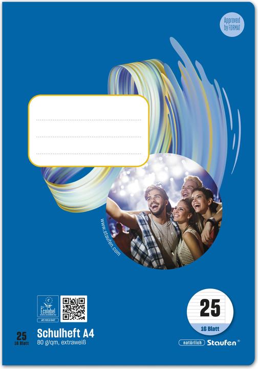 Produktbild Ursus Schulheft (A4, Liniert)