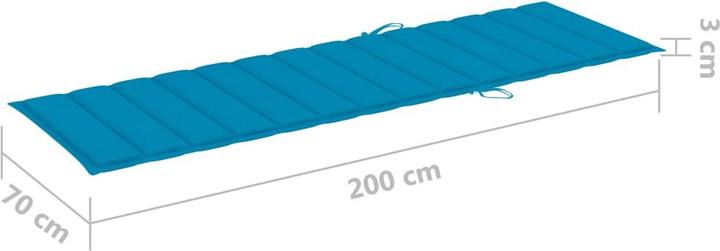 Immagine prodotto VidaXL Hayder (200 x 70 x 3 cm)
