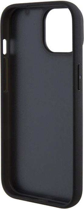 Immagine prodotto BMW BMHCP15SSLLBK iPhone 15 6,1" in pelle nera con timbro a fuoco (Apple iPhone 15)