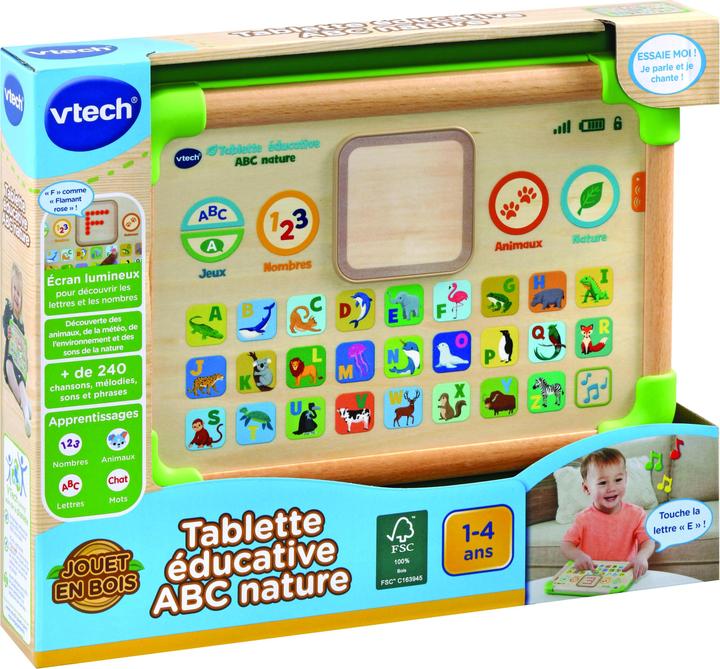 Produktbild VTech Lehrtafel ABC (Französisch, 1 - 4 Jahre)