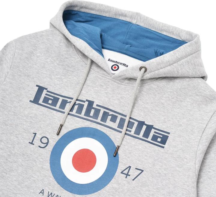 Immagine prodotto Lambretta AW24 Felpa con Cappuccio Obiettivo Uomo (3XL)