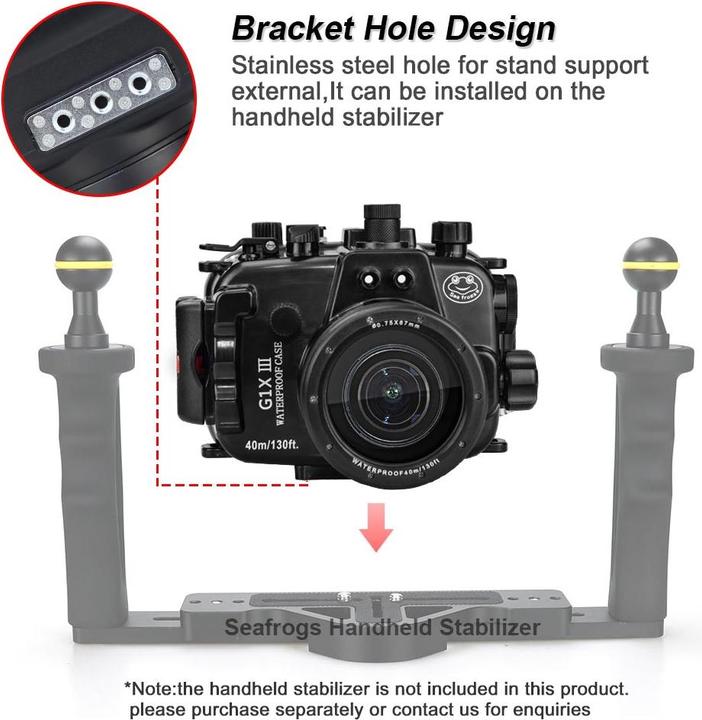 Produktbild Seafrogs SC-27 (Unterwassergehäuse, G1X Mark III)