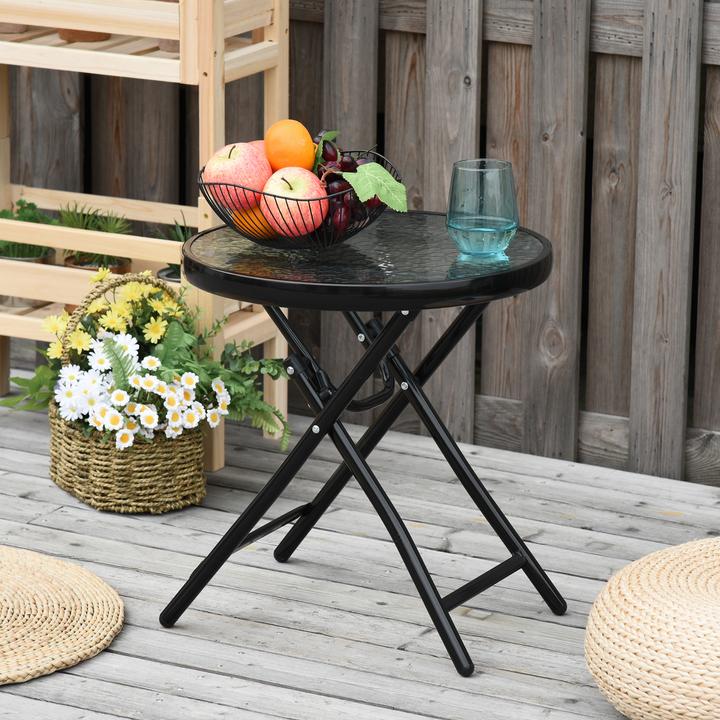 Image du produit Outsunny Table de jardin (45 x 50 cm)