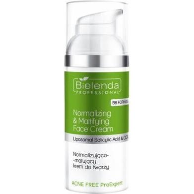 Bielenda, Gesichtscreme, Professional Acne Free ProExpert Normalisierende Mattierende Gesichtscreme 50ml (50 ml)