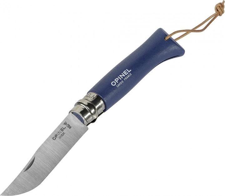 Produktbild Opinel Taschenmesser No. 08 inkl. Kunstlederetu (8.50 cm)