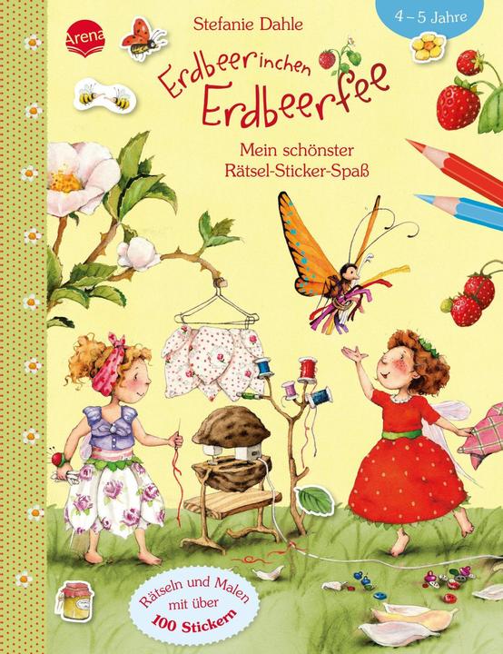 Produktbild Erdbeerinchen Erdbeerfee. Mein schönster Rätsel-Sticker-Spass (100 Sticker)