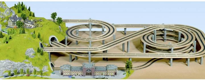 Actual product image Noch Track helix base circle (Track N)