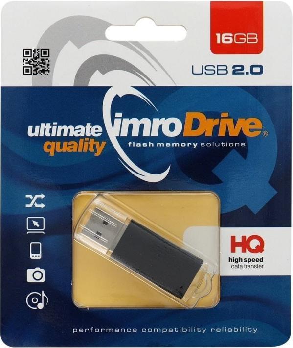 IMRO BLACK/16G USB USB flash drive 16 GB USB Type-A/Lightning 2.0 - 16 GB (16 GB, USB-A)