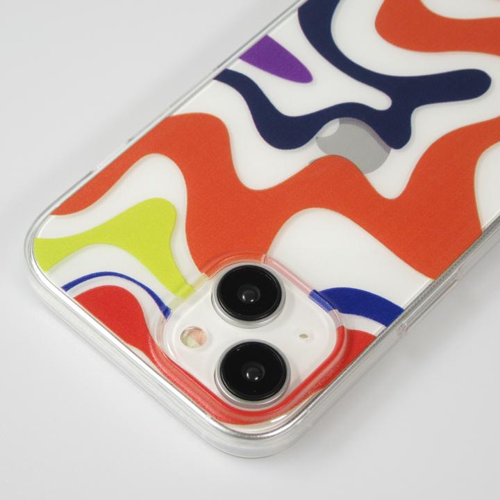 Actual product image PhoneLook Cover rubber silicone coloured waves Margarita (Apple iPhone 15)