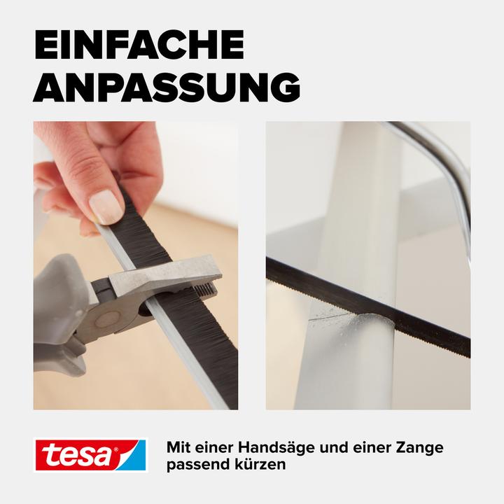 Produktbild tesa tesamoll Türdichtschiene für Teppich, selbstklebend