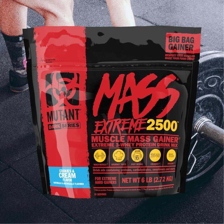 Actual product image Mutant Mass Extreme 2500 (Cookies & Cream, 1 pcs., 2766 g)