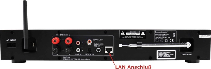 Produktbild Soundmaster ICD4350SW (Internetradio, DAB+, FM, Bluetooth, WLAN)