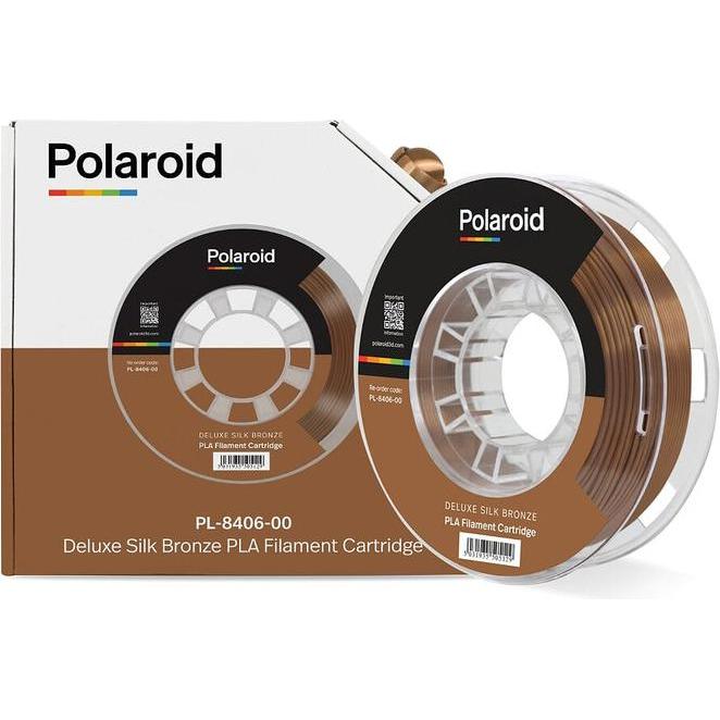Thumbnail - Polaroid Filament Universal Deluxe Seide PLA Filam.bron (PLA, 1.75 mm, 250 g, Braun), 3D Filament, Braun