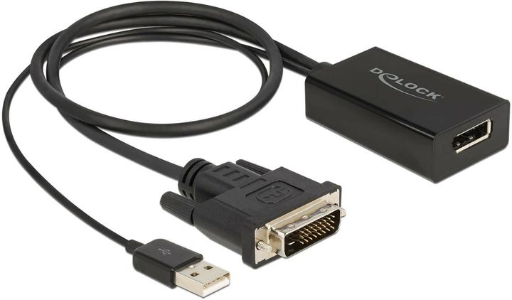 Delock Adapter DVI-D - DisplayPort (DVI, 50 cm)