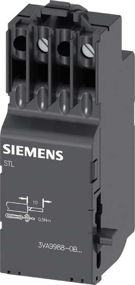 Actual product image Siemens Shunt trip left 24V AC/12-30V DC