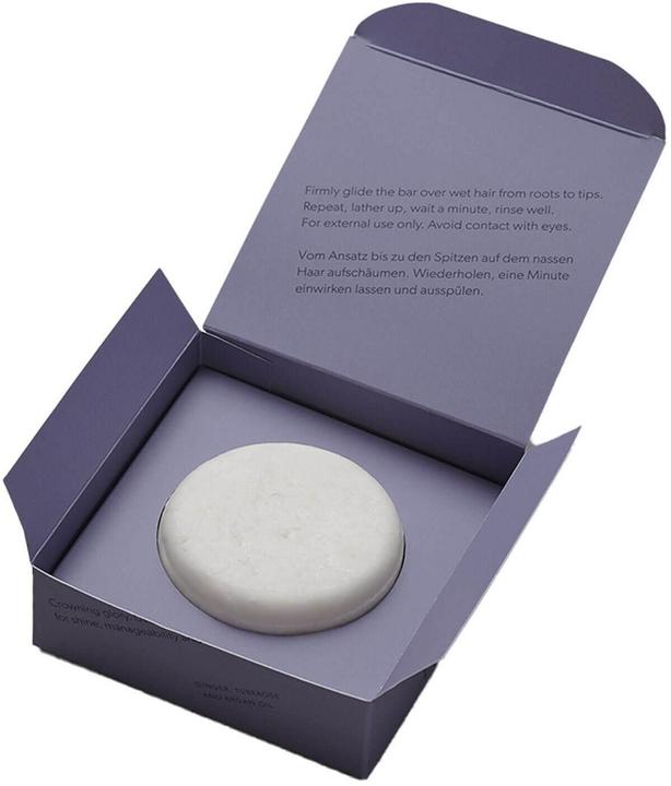 Actual product image Abhati Nanda Detoxifying Shampoo Bar (Solid shampoo, 58 g)
