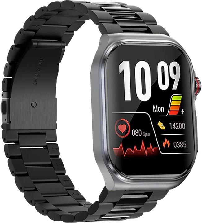 Produktbild Knauermann Gesundheitssmartwatch mit Telefonfunktion, EKG, Notruf und Körperanalyse