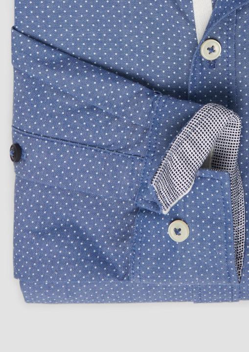 Immagine prodotto s.Oliver Hemd Regular Fit: Gemustertes Langarmhemd mit Brusttasche (S)