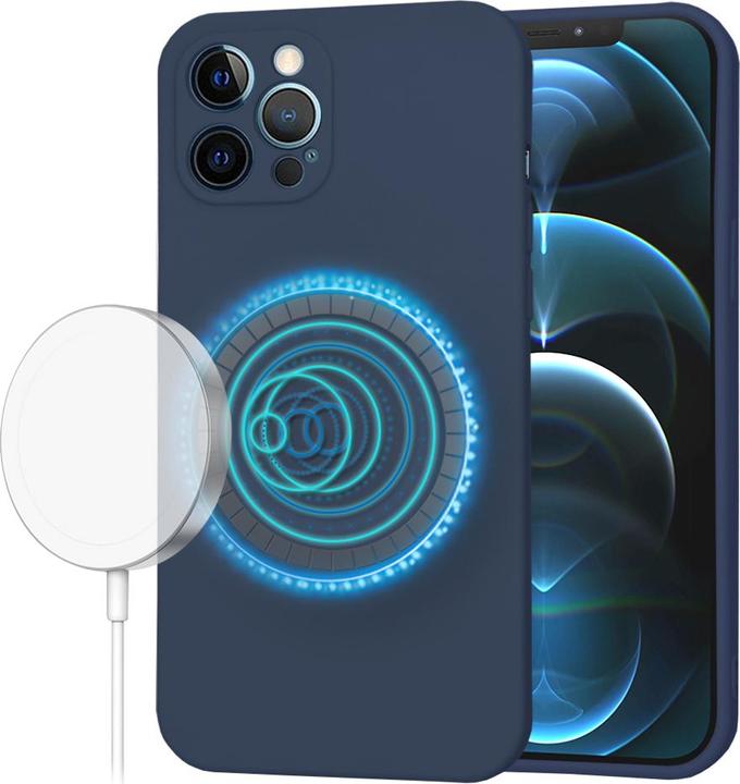 Produktbild Techsuit - SoftFlex MagSafe - iPhone 12 Pro Max - Navy Blue (Apple iPhone 12 Pro Max)