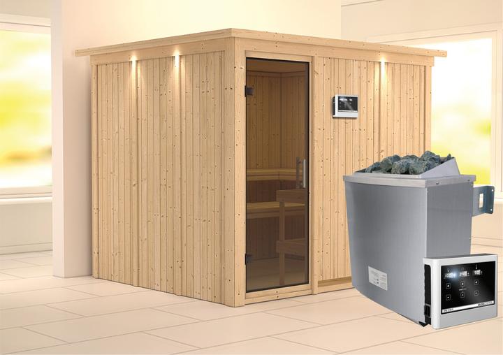 Produktbild Karibu Gobin mit Dachkranz (9 KW externe Steuerung)