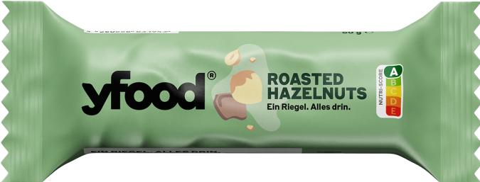 Immagine prodotto YFood Nocciola e cioccolato (1 pz., 60 g)