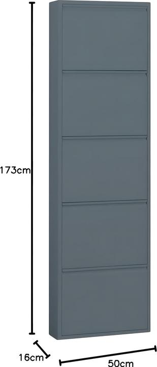 Produktbild Ebuy24 Pisa (50 x 16 x 173 cm)