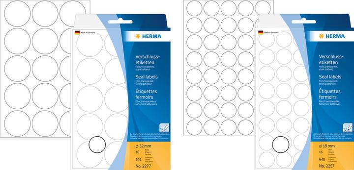Immagine prodotto HERMA Verschlussetiketten
