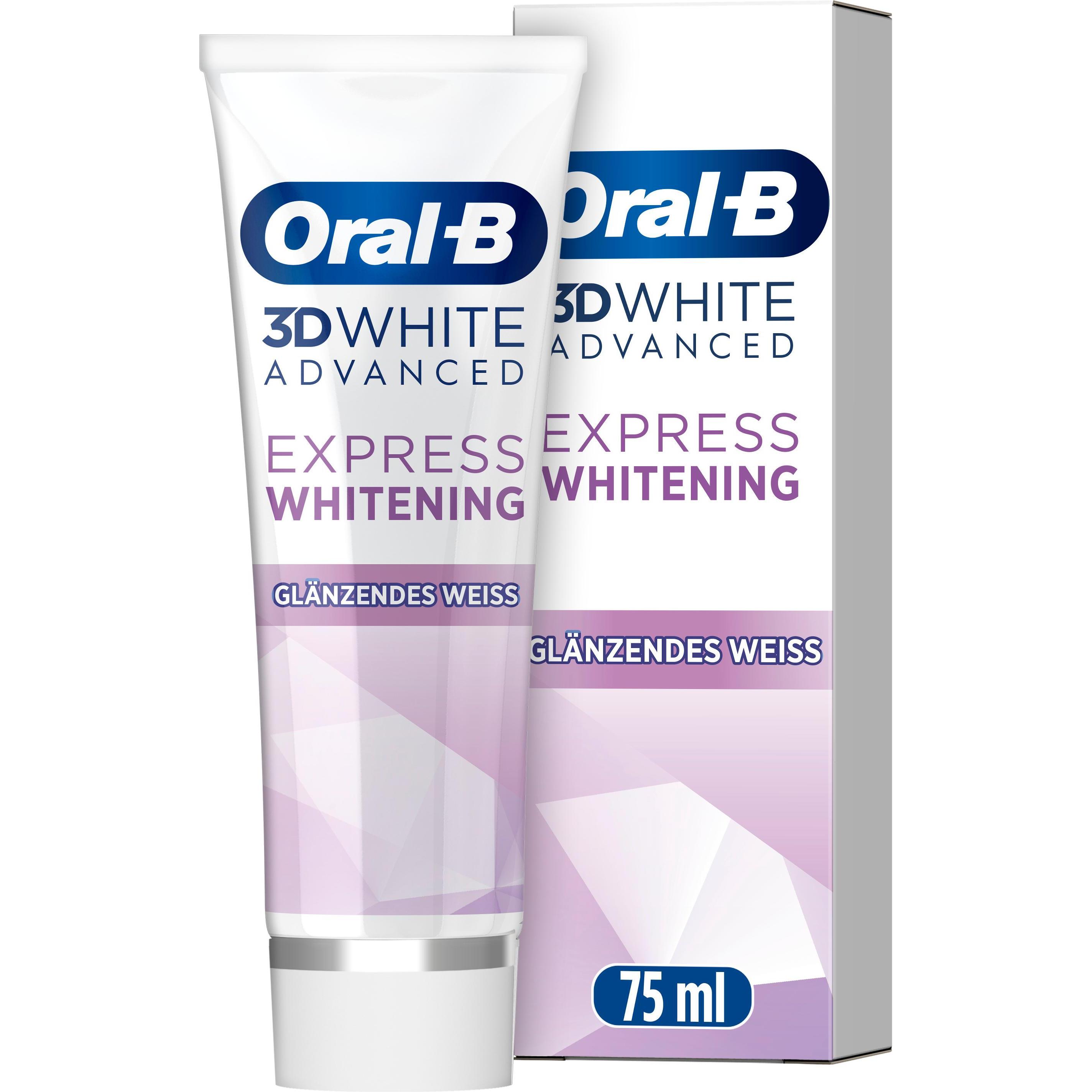 Oral-B, Dentifricio, Sbiancamento espresso professionale 3D White (75 ml)